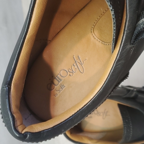 Euro By Sofft Sadira Ankle Leather heels booties shoes sz 11M - Picture 12 of 13